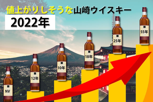 値上がりしそうな山崎ウイスキー7選と12年18年25年価格推移予想 | 地酒 